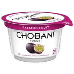 YOGHURT PASSIONFRUIT 16X100G CHOBANI - sold as carton only