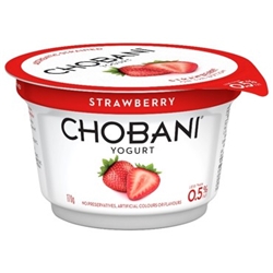 YOGHURT STRAWBERRY 16X100G CHOBANI  - sold as carton only