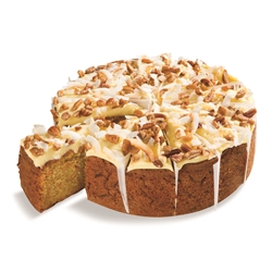 10" CARROT PECAN NUT CAKE 14pce 
