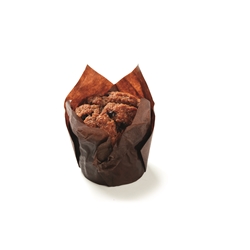 *MUFFIN DOUBLE CHOC 30x80g unwrapped PURE BLISS