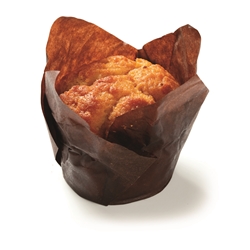*MUFFIN APPLE CINNAMON 30x80g unwrapped PURE BLISS