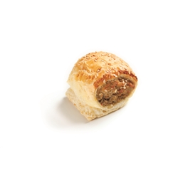 GOURMET BEEF SAUSAGE ROLL 50g 60C