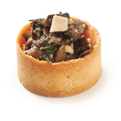TARTLET MUSHROOM 50x30g FONTINA CHEESE