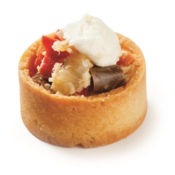 TARTLET RATATOUILLE 50x28g GOATS CHEESE