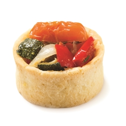 TARTLET RAT. & HOMMUS 50x30g RATATOULLIE VEGAN